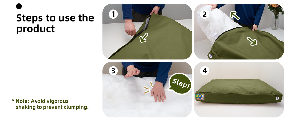 42 Inch Indestructible Canvas Outdoor Dog Bed for Extra Large Dogs, Chew Proof Waterproof Pet Bed with Machine Washable Removable Cover, Durable Indoor Patio Pet Pad for Crate, Green