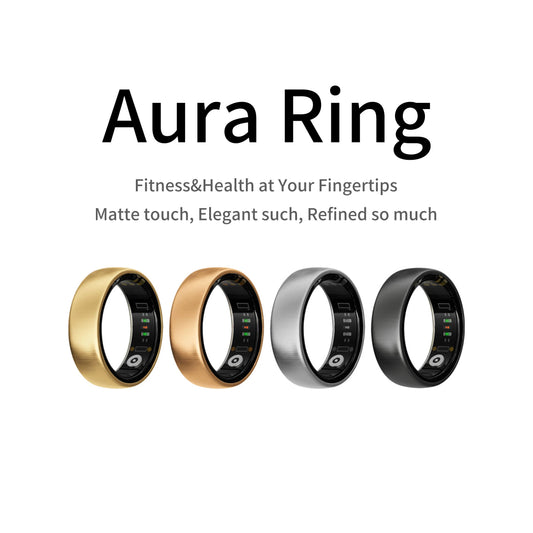 AURA Matt Smart Ring Fitness Sports Health Monitor Sleep Temperature Top Quality Long Battery