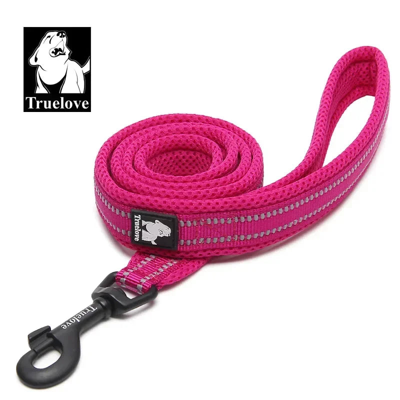 Truelove Soft Pet Leash Reflective Nylon Mesh Padded Puppy Large Dog or Cat Walking Training 11 Color 200cm TLL2112