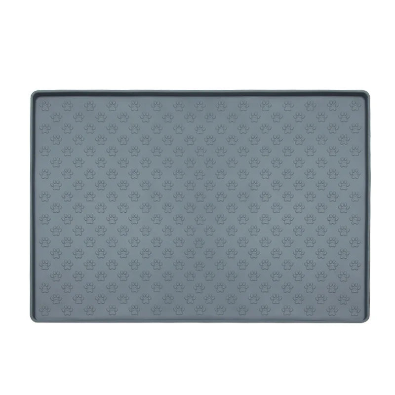 Silicone Material Dog Drinking Water and Eating Mat Cat Mat Pet Mat Waterproof Wear-Resistant Durable Easy to Clean Pet Supplies