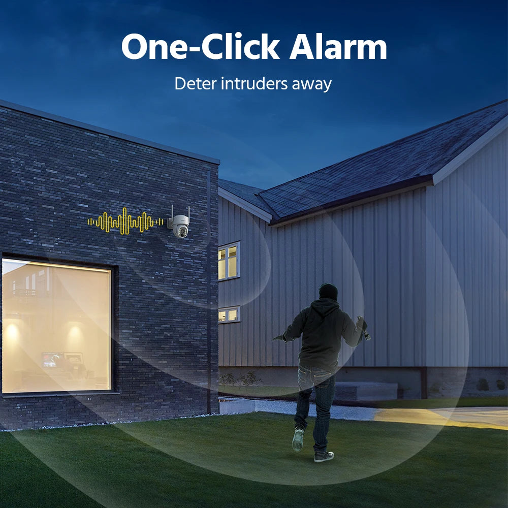 Annke 4MP Solar Security Cameras 10CH NVR 2.4G 5.8G 5MP PTZ WiFi Security Cameras PIR Color Night Vision Camera Security WiFi