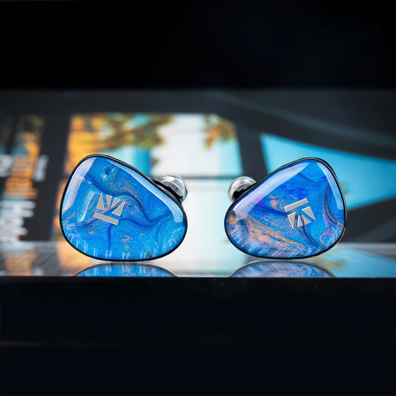 KBEAR NEW KB02 Bone Conduction Dynamic Driver HiFi IEM Earphones with Detachable 2Pin Cable