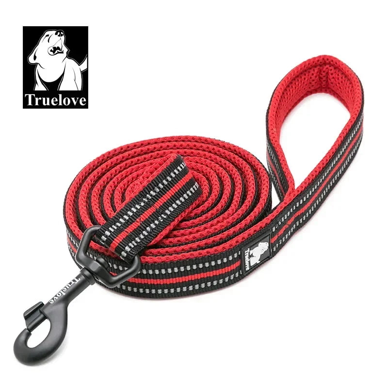 Truelove Soft Pet Leash Reflective Nylon Mesh Padded Puppy Large Dog or Cat Walking Training 11 Color 200cm TLL2112