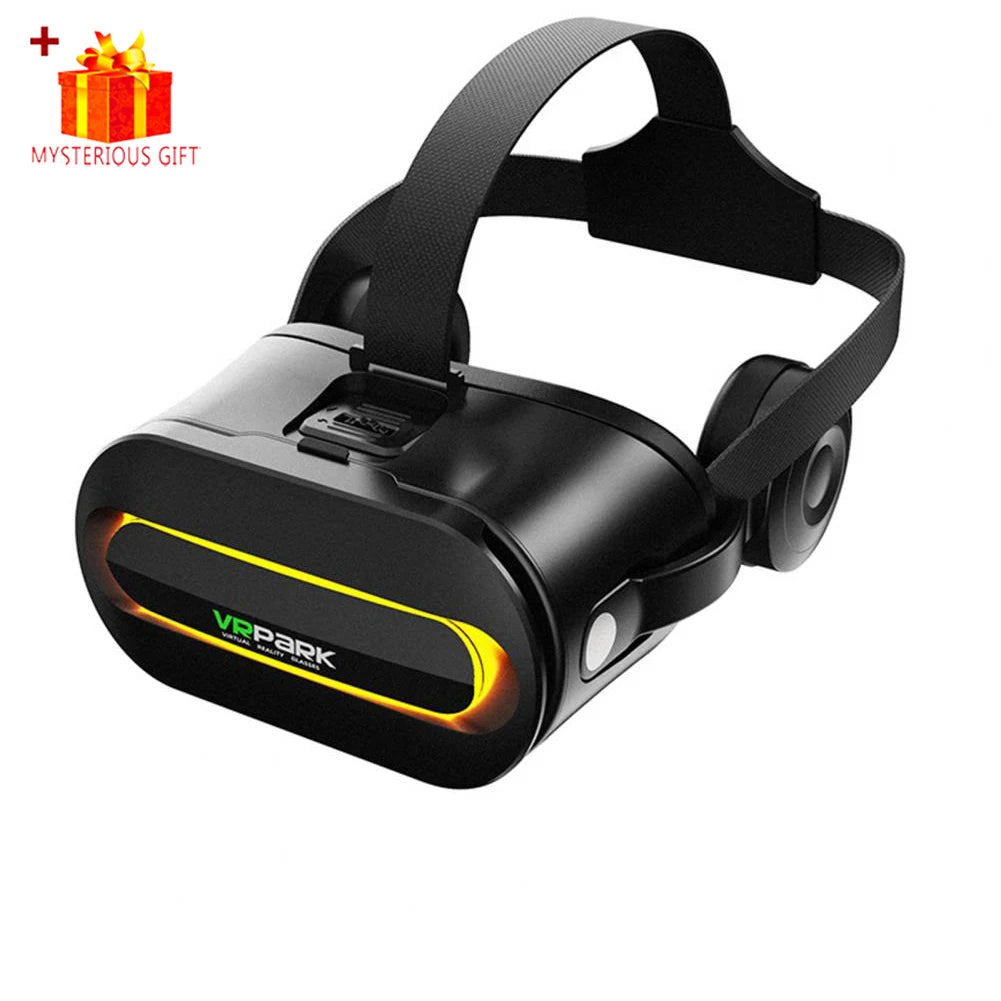 Viar 3D Virtual Reality VR Glasses Headset Bluetooth Devices Helmet Lenses Goggles Smart Smartphone Phone Headphones Mobile Game