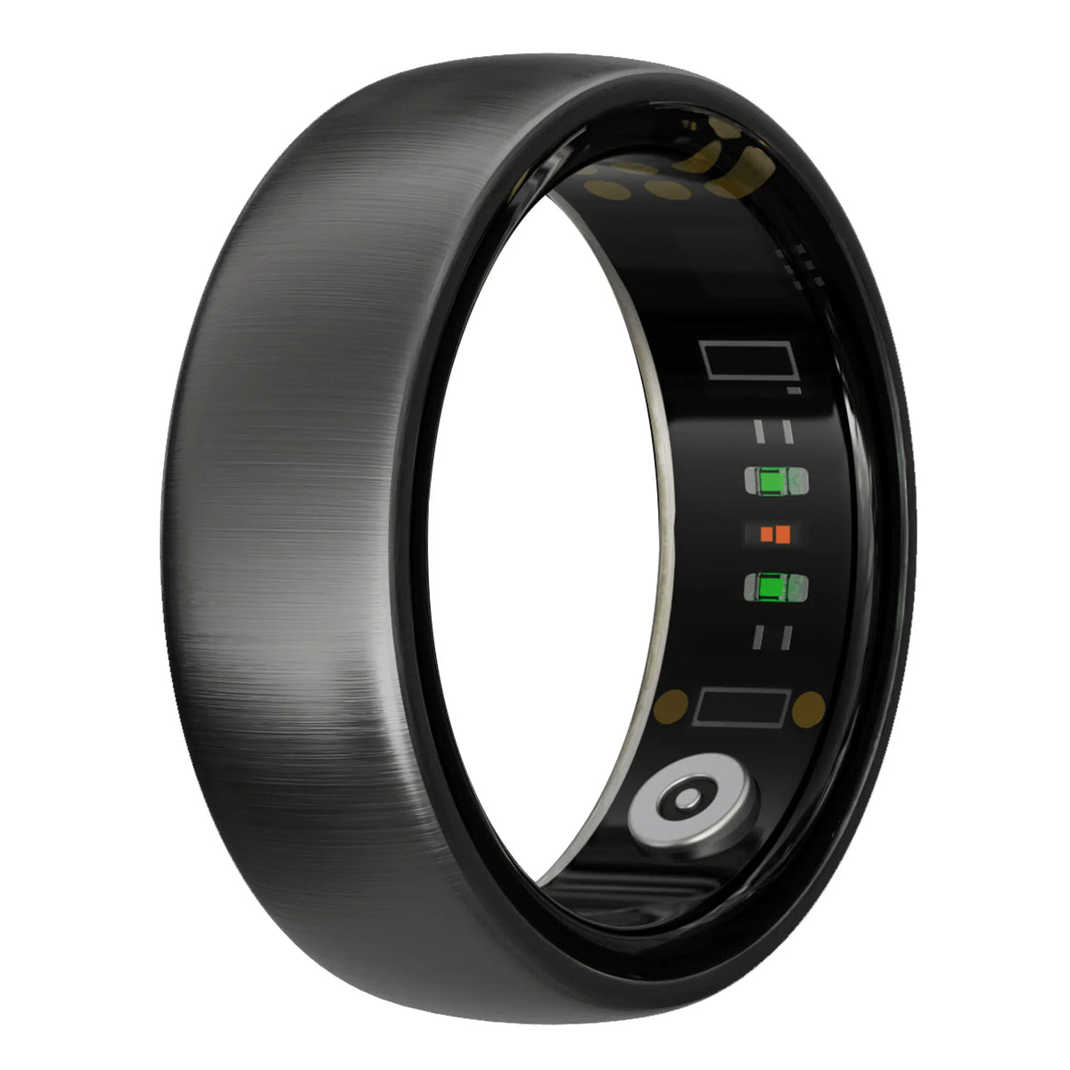 AURA Matt Smart Ring, Fitness & Health Tracker, Sleep and Temperature Monitoring Long‑Lasting Battery GPS Tracking for Men Woman