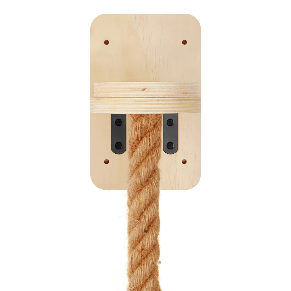 Cat Climbing Shelf and Rope Tree Wall Mounted Scratching Post Sisal Rope Lounging Interactive Play Toys Gym for Indoor Cats