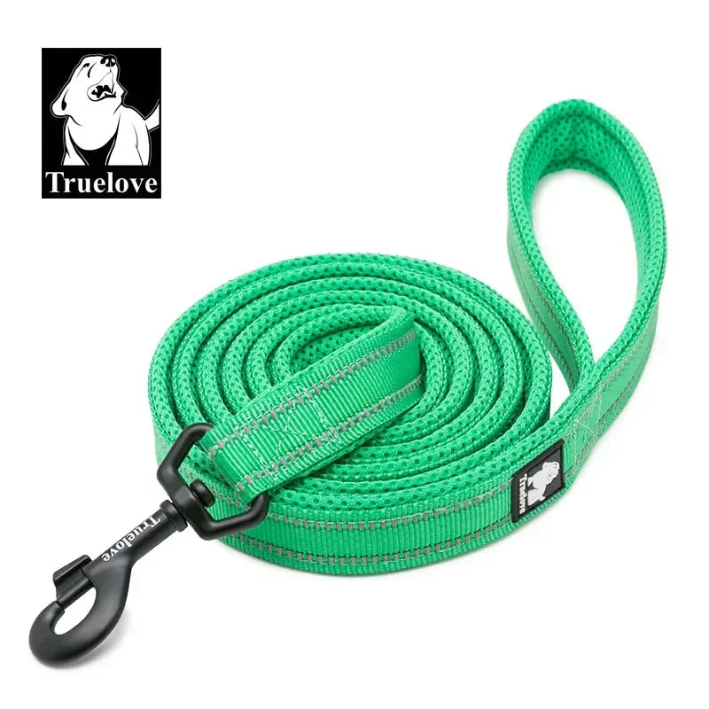 Truelove Soft Pet Leash Reflective Nylon Mesh Padded Puppy Large Dog or Cat Walking Training 11 Color 200cm TLL2112