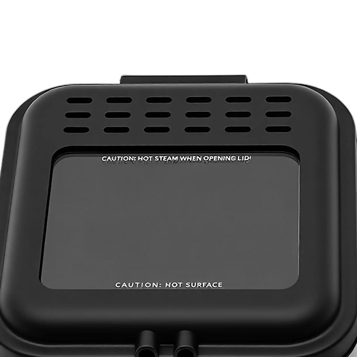 Home Electric Deep Fryer Stainless Steel Countertop Deep Frying Machine 1000W Fast Heat 2.64QT Adjustable Temp 176-374℉ Triple Cool Touch Insulation Visible Vent Lid Detachable Anti-Scald Basket Anti-Slip Mat For French Fri